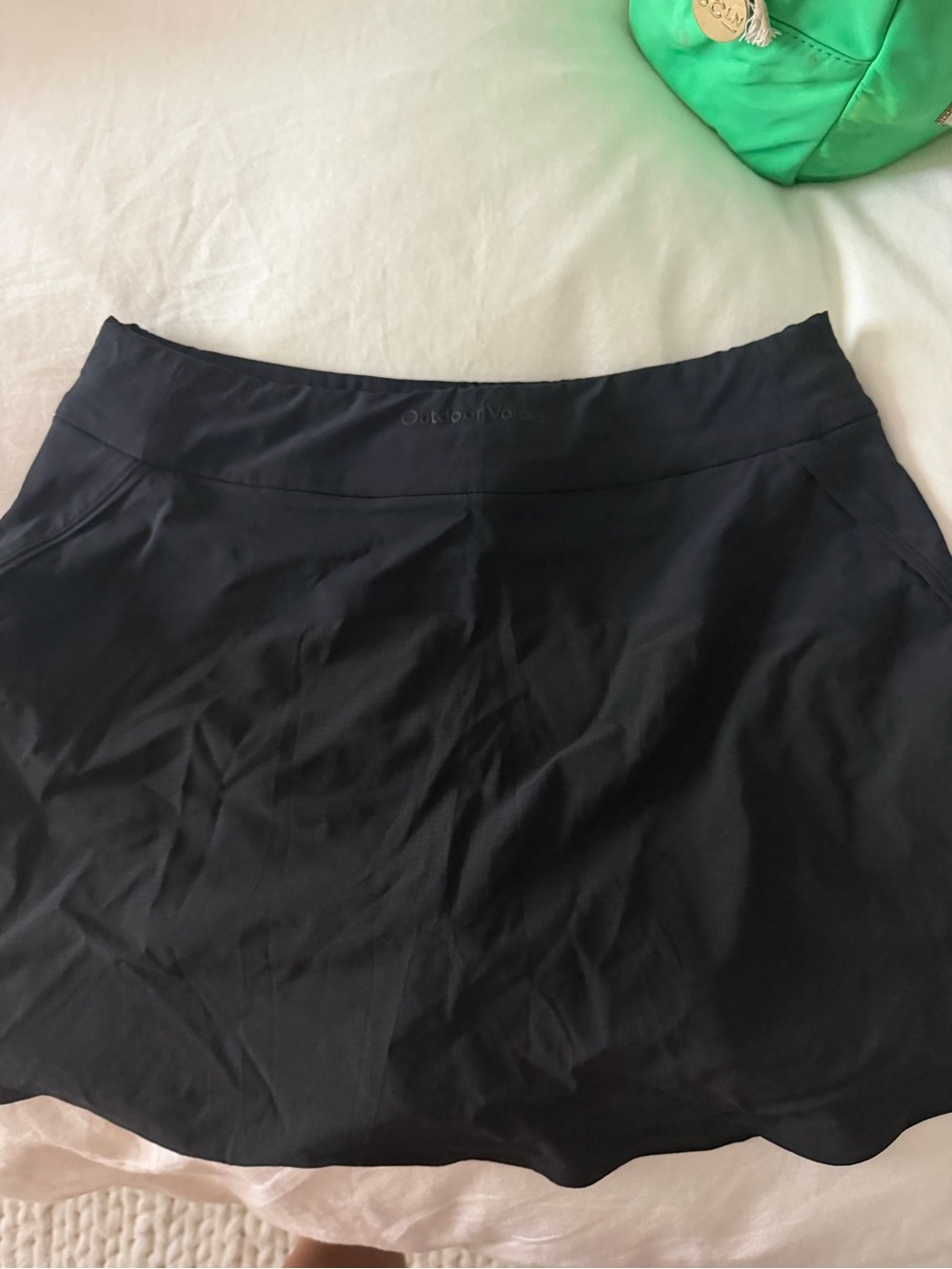 Outdoor Voices Black Circle Skirt